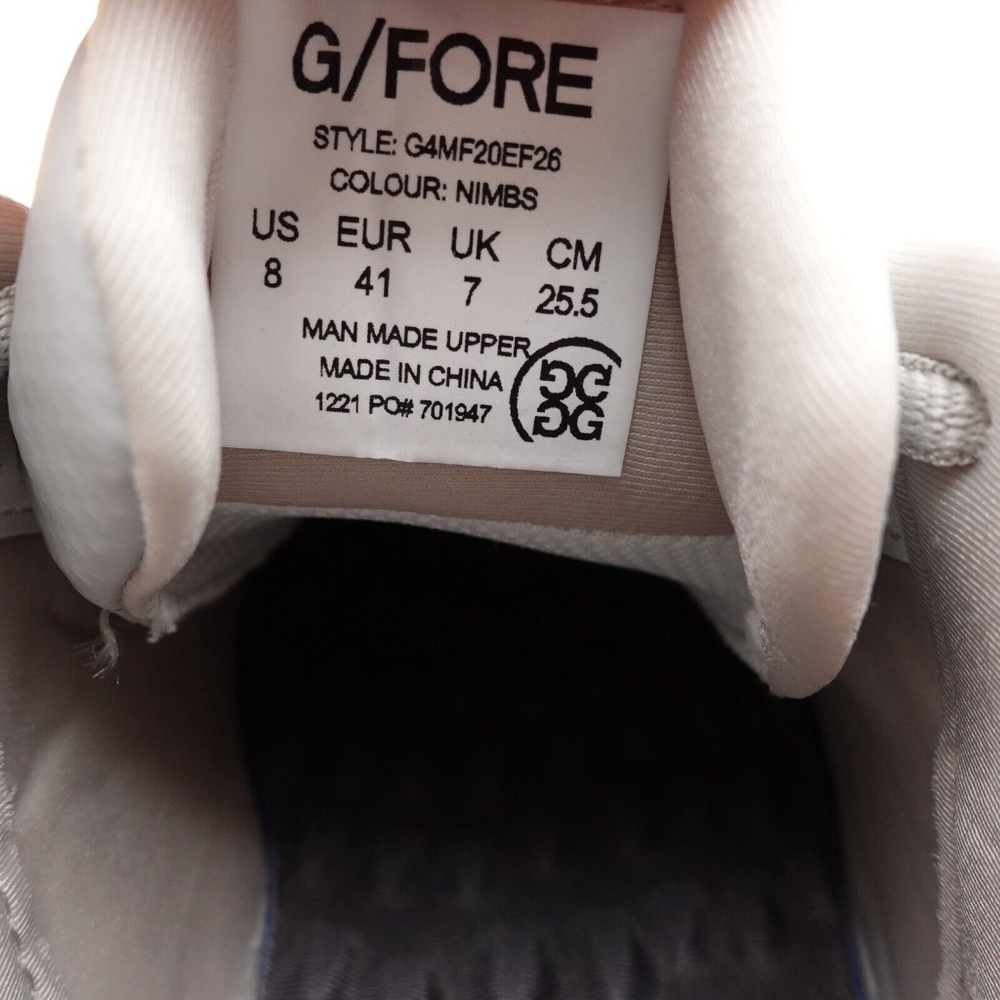 NEW G/FORE MG4+ Golf Shoes G4MF20EF26-NIMBS Nimbus - Picture 2 of 7